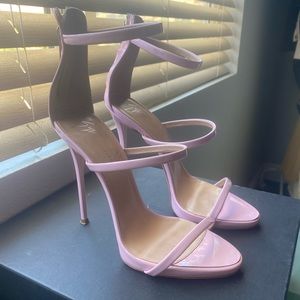 Giuseppe zanotti light pink heels